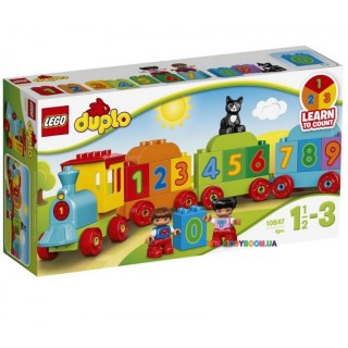 Конструктор Lego Поезд с цифрами 10847